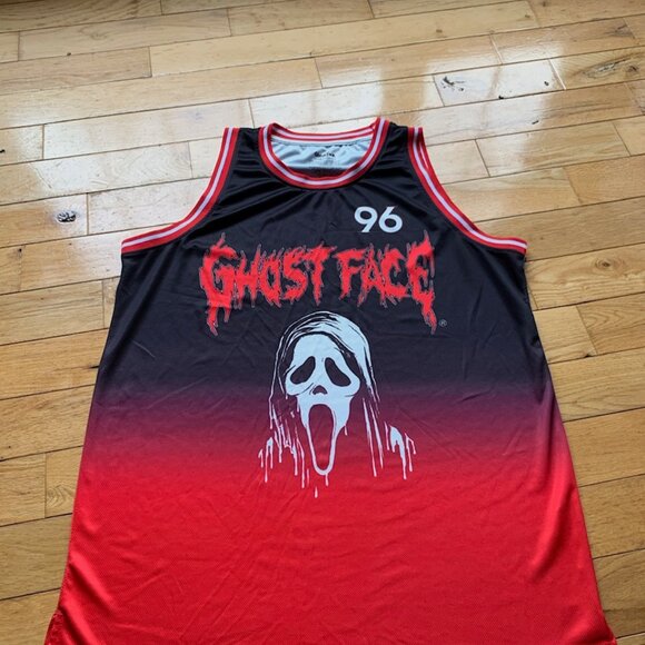 Ghost Face Horror Club Jersey – Size Large - Picture 2 of 8